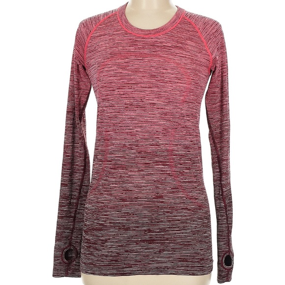 Lululemon Swiftly Tech Long Sleeve
Red Alert/White/Dark Sport Red/Black Size 8 - Picture 4 of 8